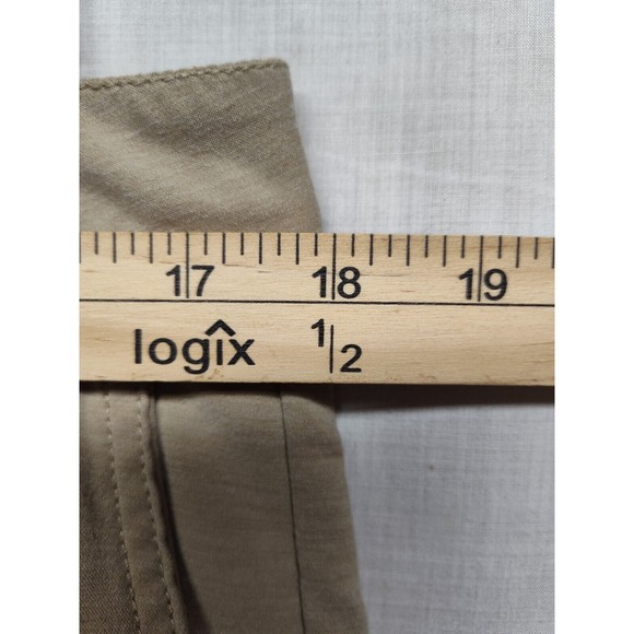 DRAVUS Heading Nowhere Hybrid Stretch Shorts Size 34 Beige Khaki Breathable - Picture 10 of 16